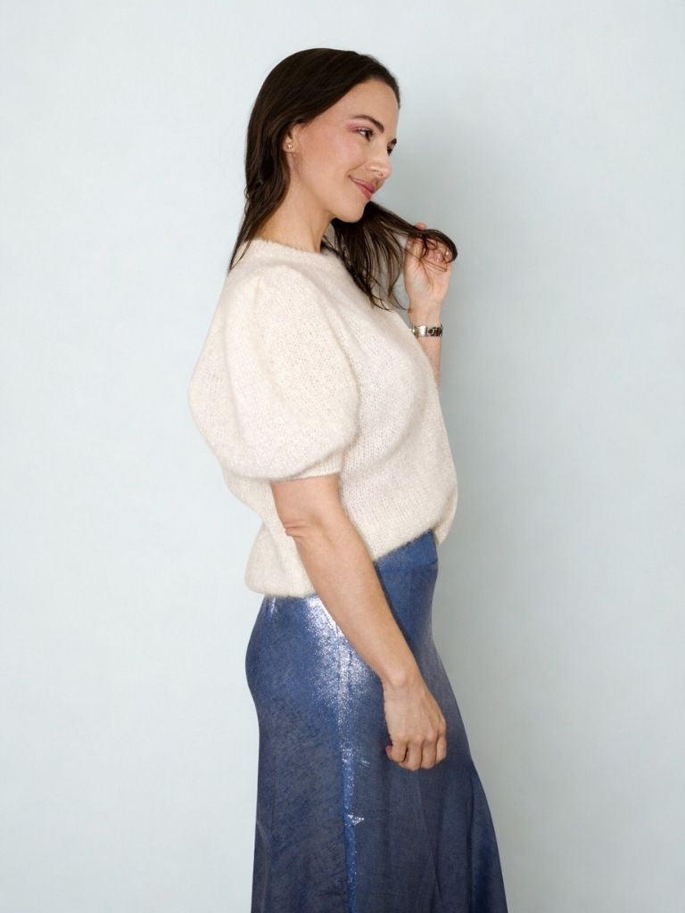 JERSEY BLANCO MANGA CORTA