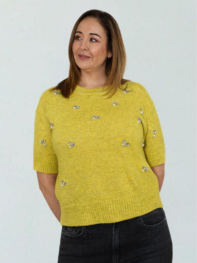 JERSEY PEDRERÍA MOSTAZA