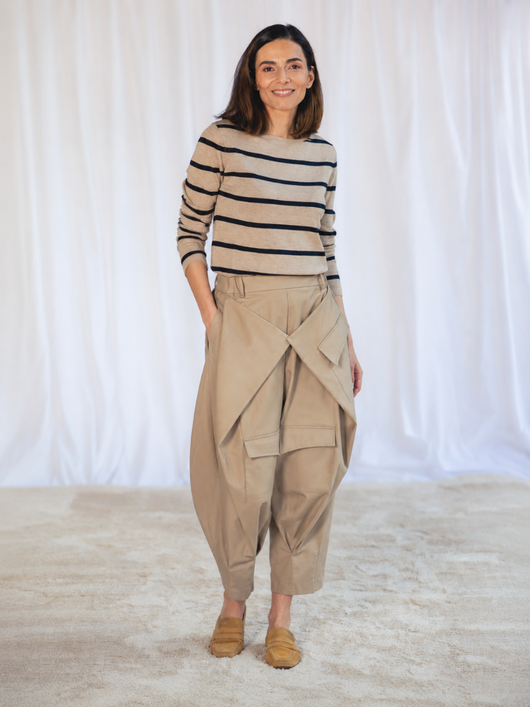PANTALÓN TRAJE BEIGE