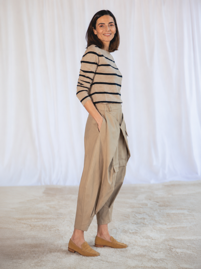 PANTALÓN TRAJE BEIGE