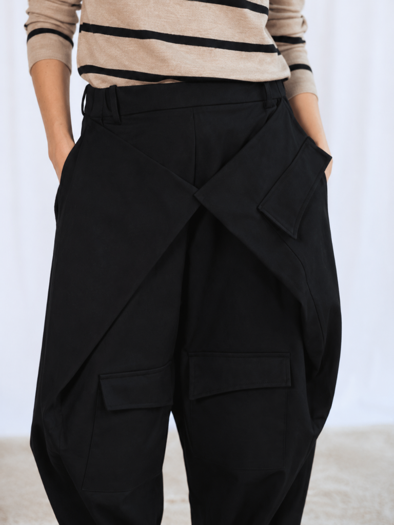PANTALÓN TRAJE NEGRO