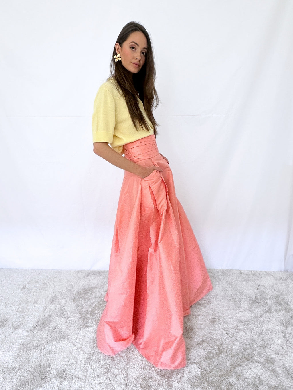 FALDA CORAL CAPA