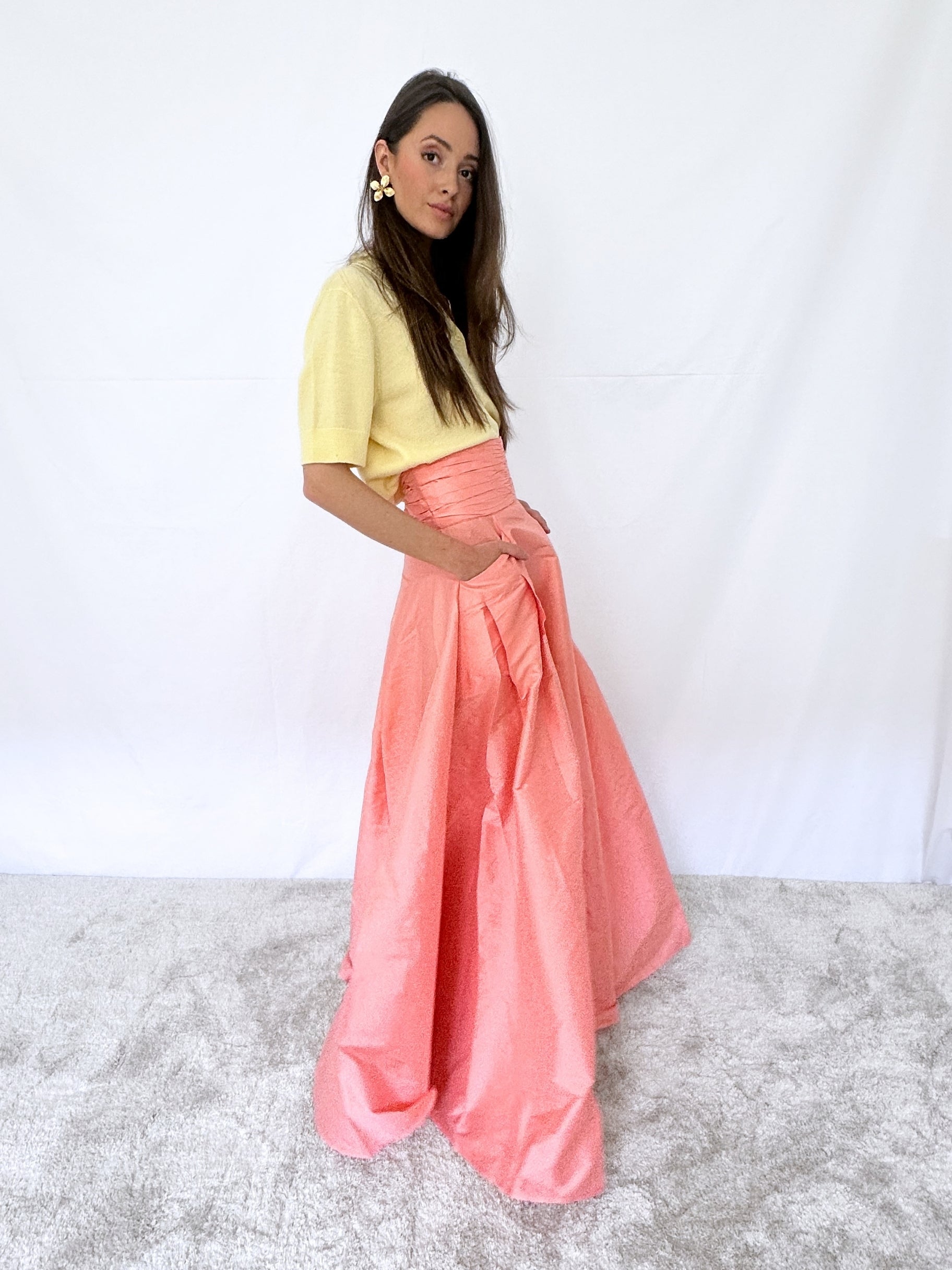 FALDA CORAL CAPA