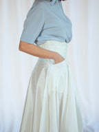 FALDA BLANCA CAPA