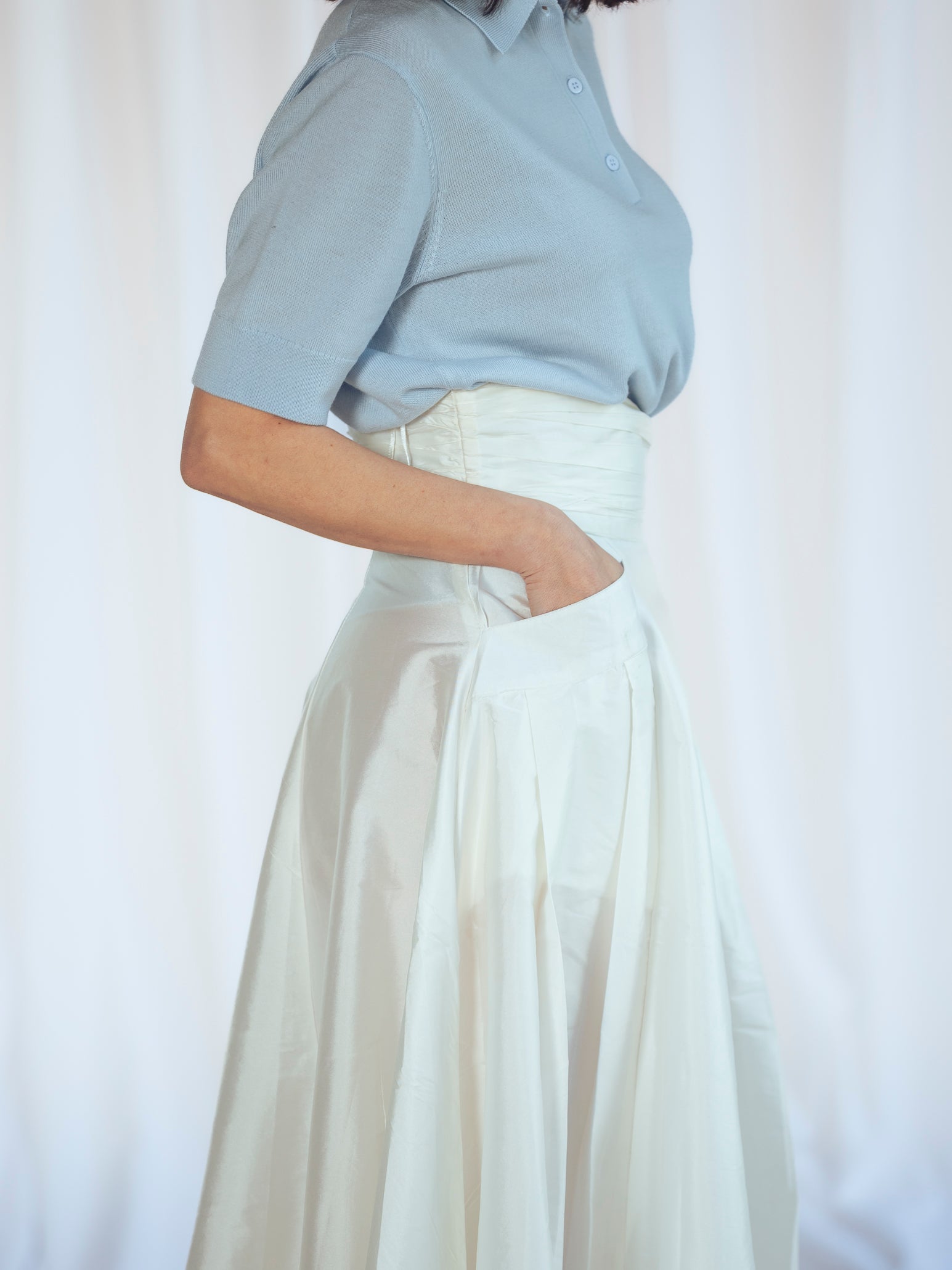 FALDA BLANCA CAPA