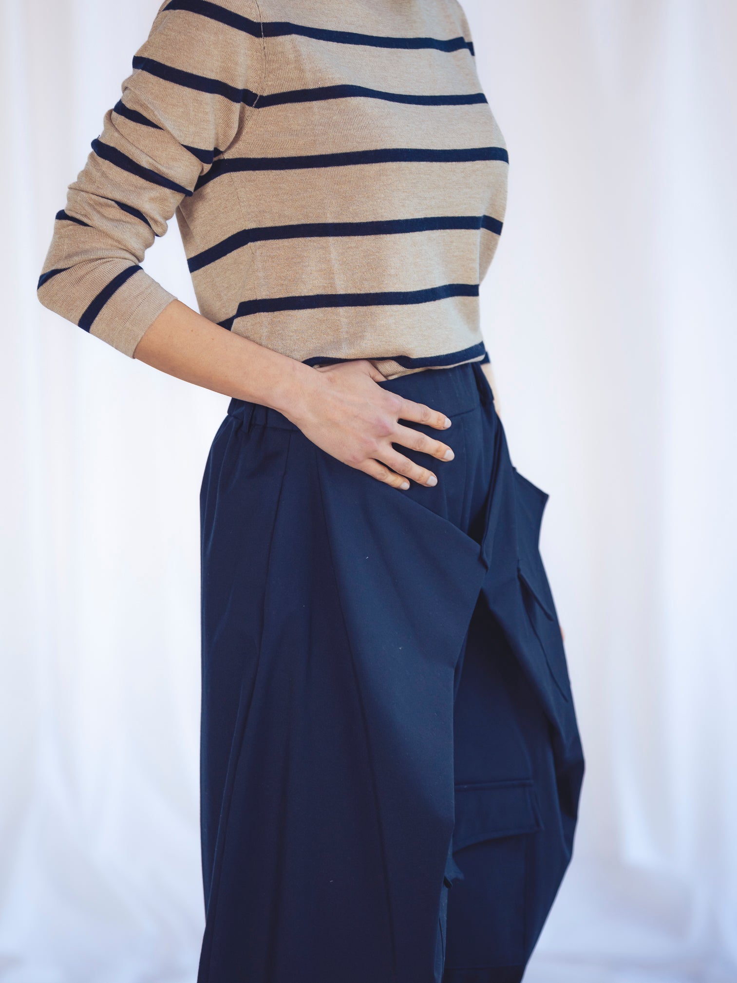 PANTALÓN TRAJE AZUL MARINO