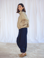 CHAQUETA BOMBER BEIGE