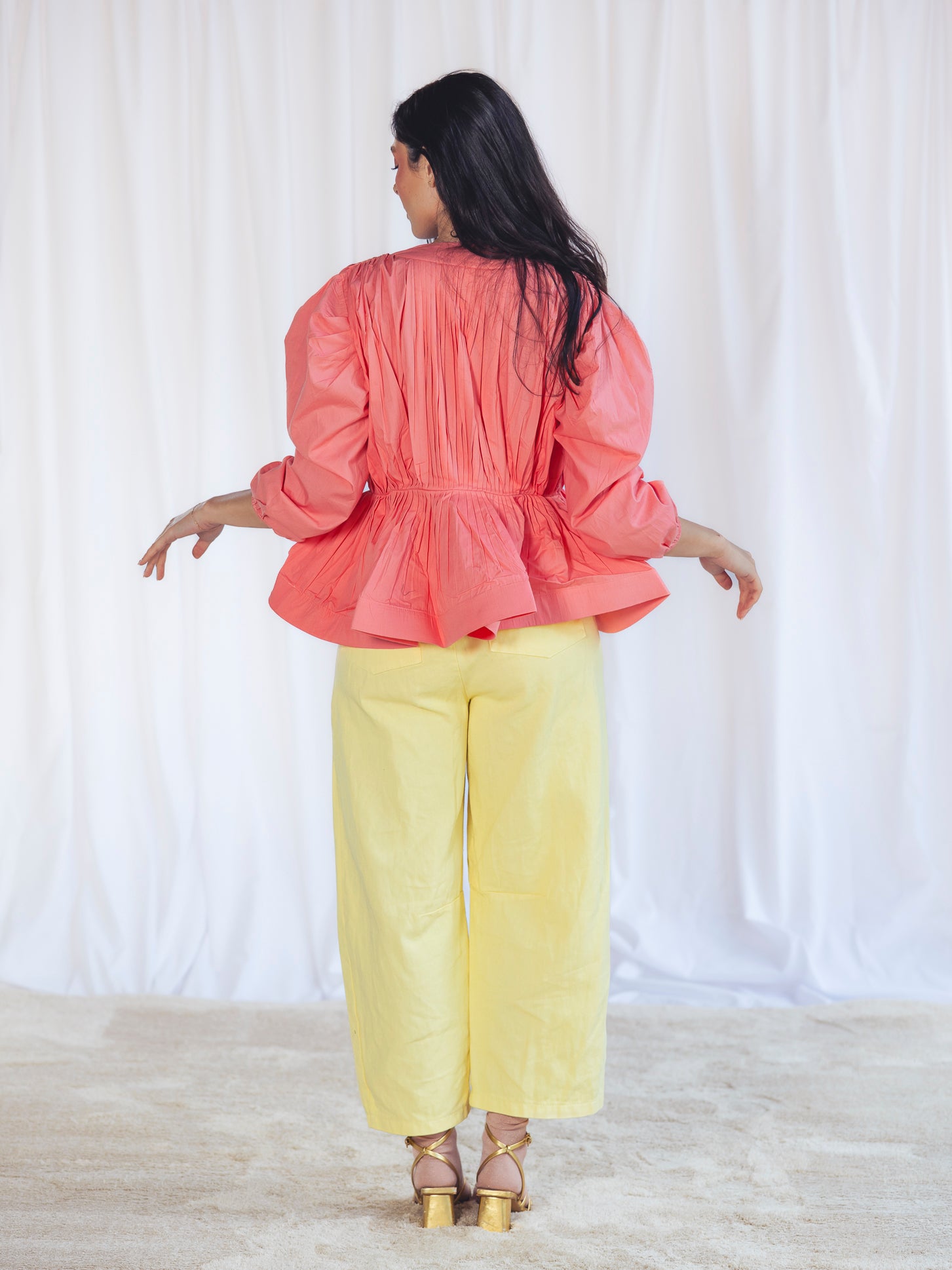 CAMISA ROSA LAZADA