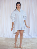 VESTIDO BLANCO ESCOTE ESPALDA