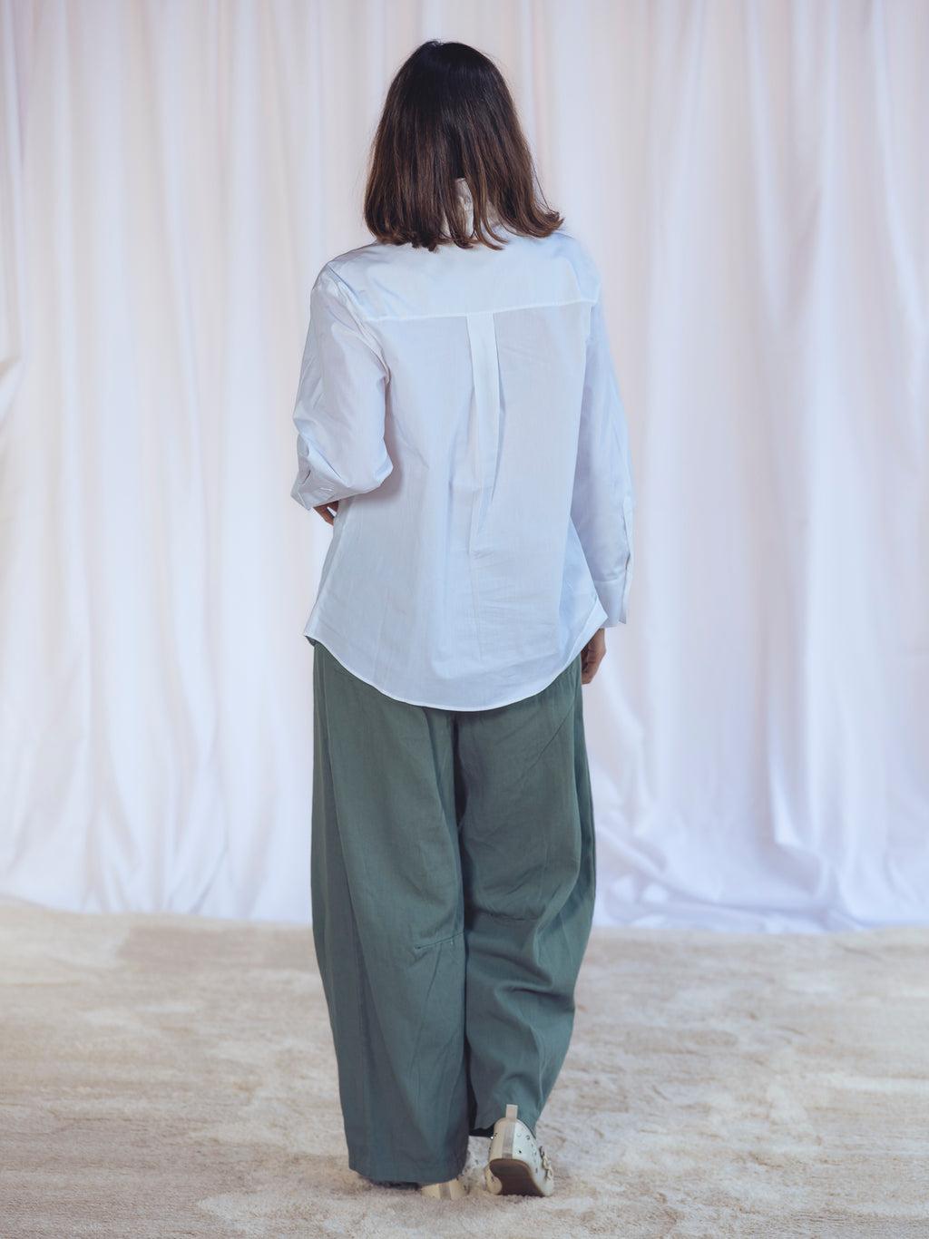 CAMISA BLANCA CUERPO TRENZADO
