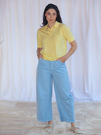 POLO PUNTO AMARILLO PASTEL