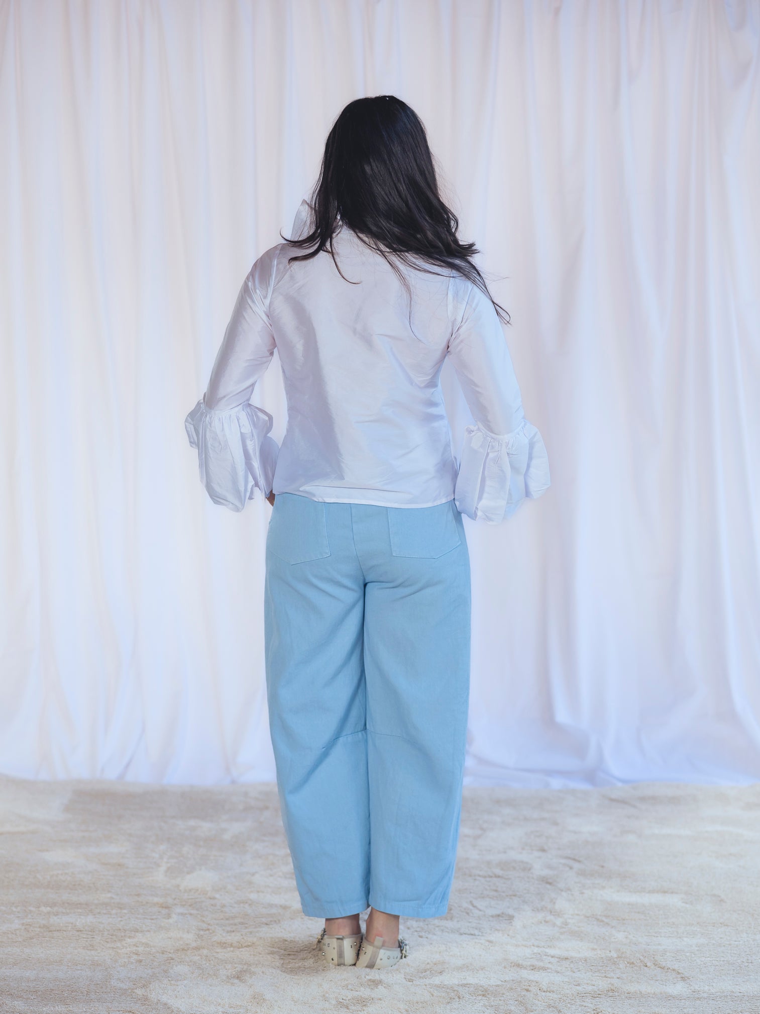 CAMISA BLANCA LAZADA