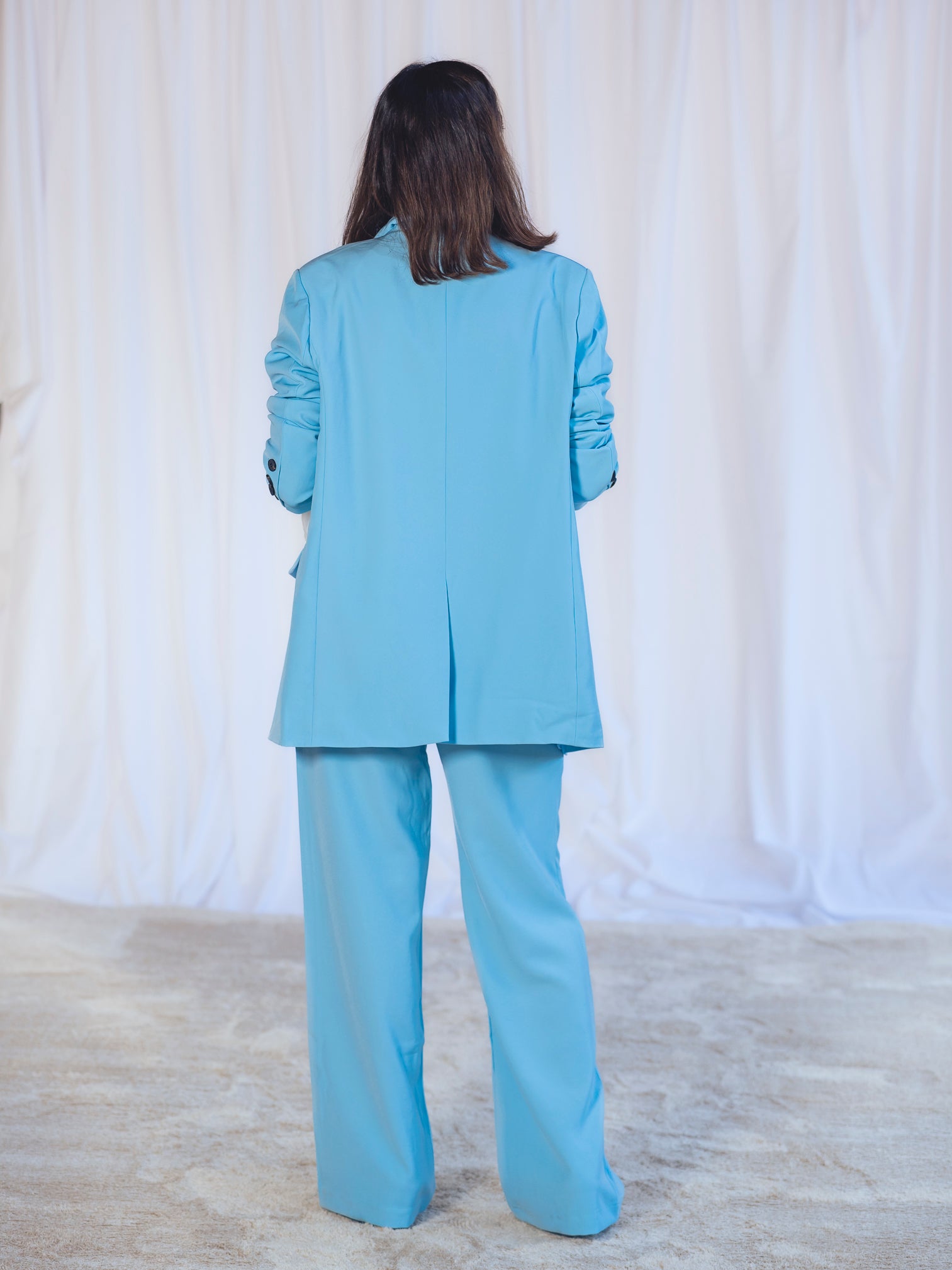 PANTALÓN TRAJE AZUL BEBÉ