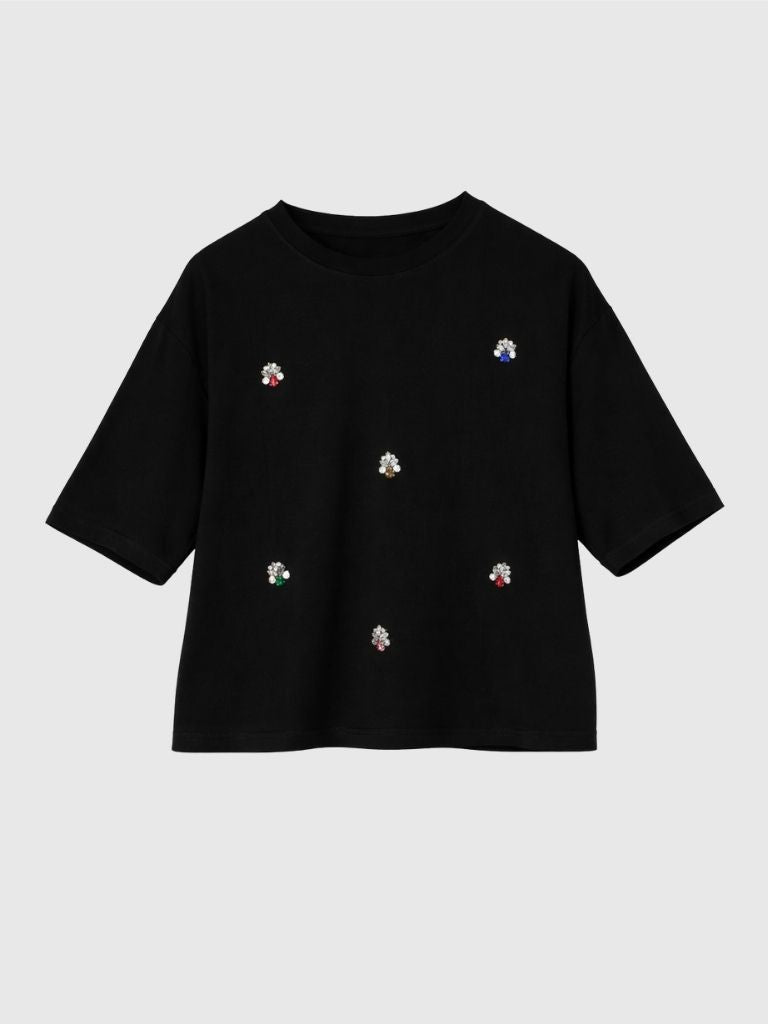 CAMISETA PEDRERÍA NEGRA